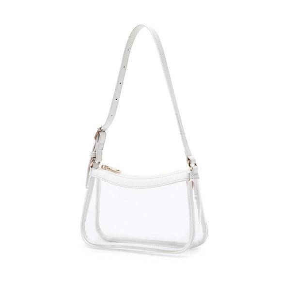 Fashion Clear Purse Handbag Concert And Working Stadium Aroved Pvc V :| - Picture 1 of 5